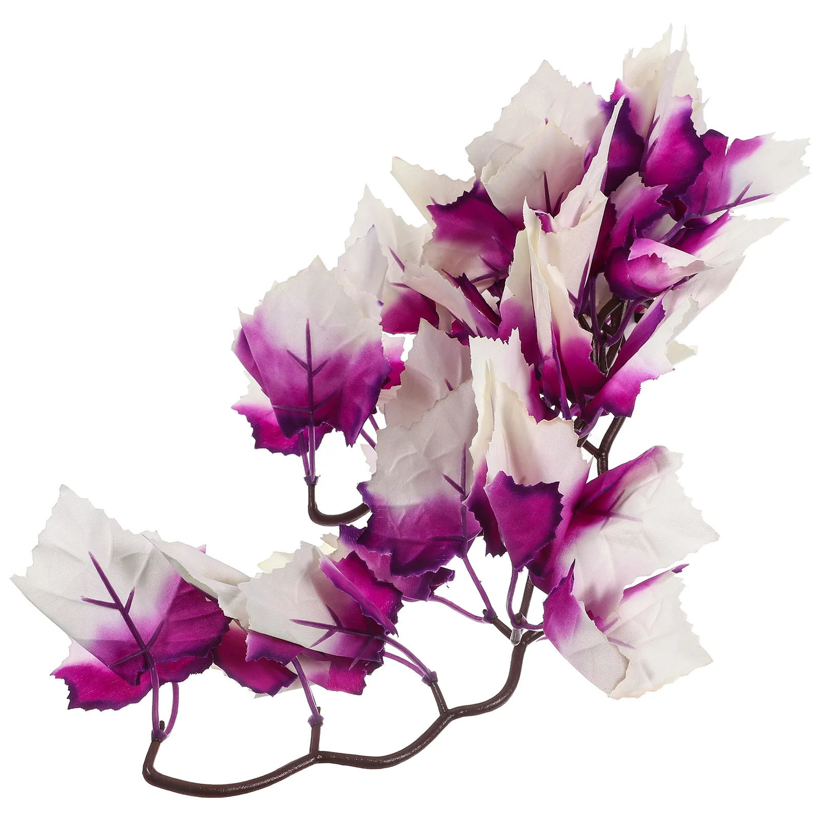 

Lifelike Aquarium Plants Fish Tank Decoration Faux Rattan Vines for Freshwater Saltwater Tanks Easy Clean Safe Ornament