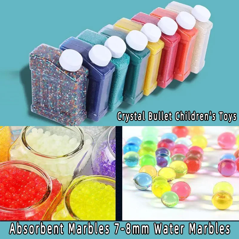 Hoge kwaliteit speelgoed kristal modder kogels Crystal Bullet Gel Gun Ammo voor Glock Pistol Speelgoed Guns Water Bal Kralen AK47 Gelblast M416