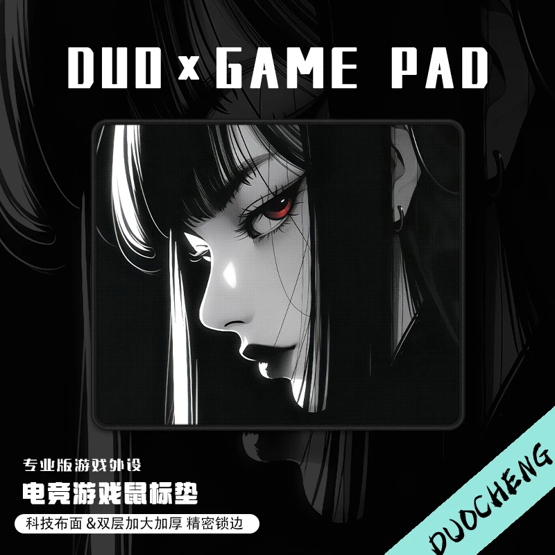 

Аниме 450x400 мм коврик для клавиатуры и мыши, мягкий коврик для мыши, нескользящая основа, коврик толщиной 4 мм, настольный коврик, настольный геймер, FPS, игровые аксессуары