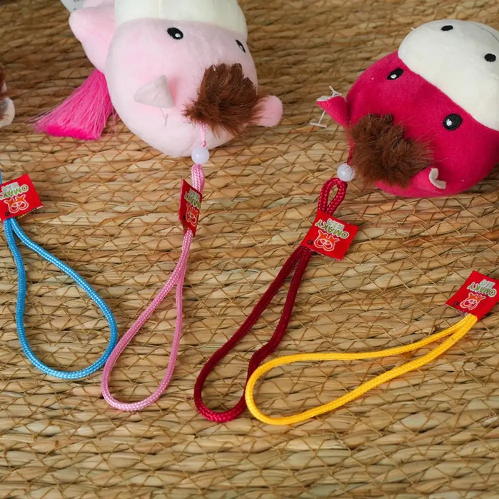 Mascotte poppen schattig knuffeldier paard pop Kawaii zacht paard pop hanger speelgoed pluizig pony sleutelhanger feestelijk decor