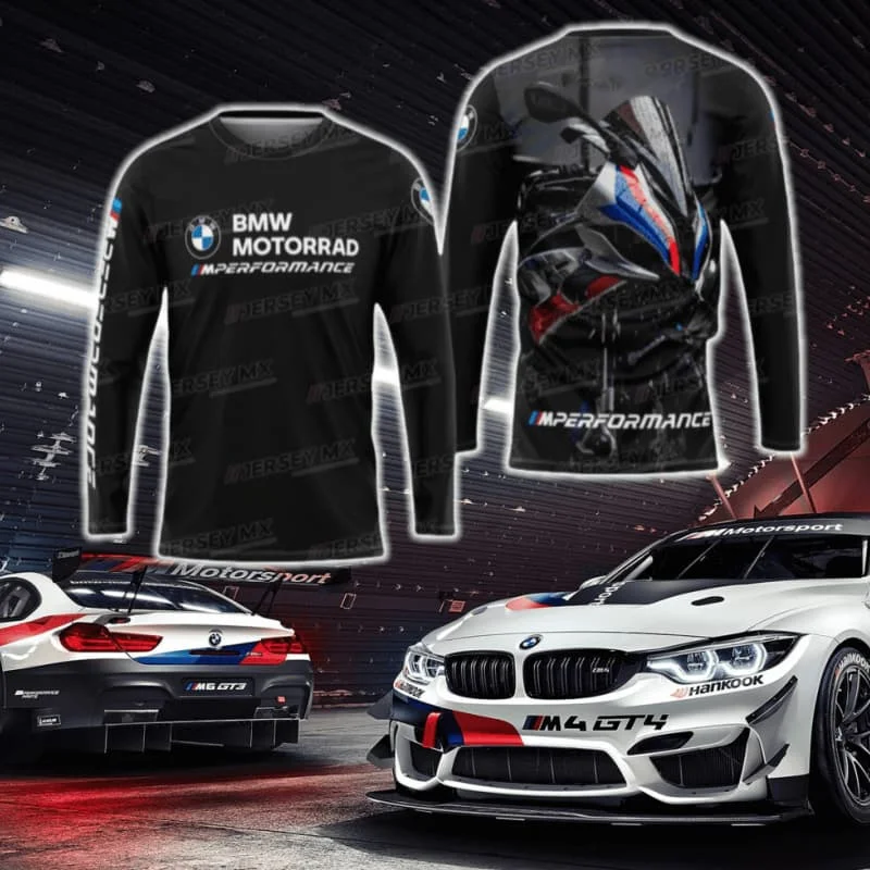 

BMW Motorrad Quick-Drying Long Sleeve Comfortable Casual Off-Road High Quality Top BMW Classic Limited Edition Cycling Suit