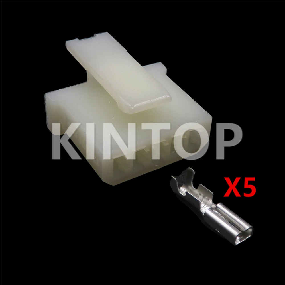 1 Set 5 Pins 171971835A Automotive AC Assembly Plastic Housing Connector with Wires Car Wire Cable Unsealed Socket - Image 2