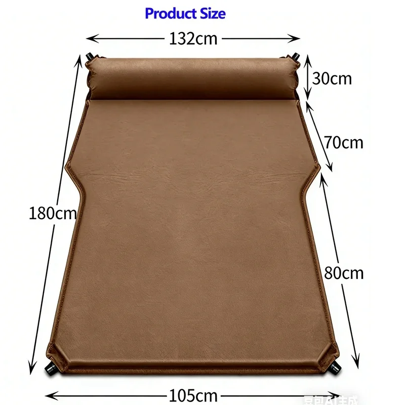SUV Universal Inflatable Air Cushion Car Interior Bed Boots Self Inflatable foam Mattress Ideal for Road Travel