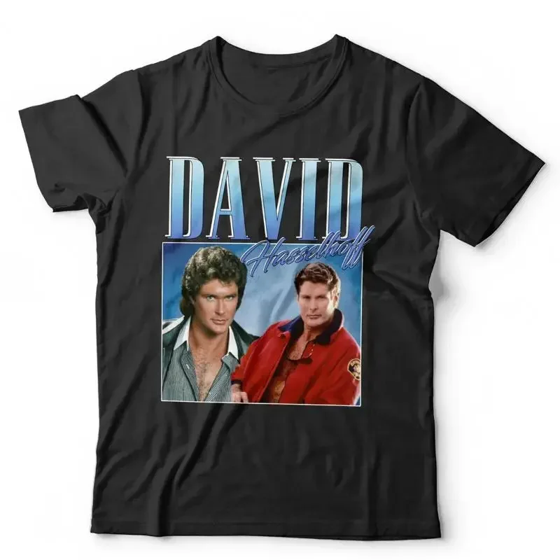 David Hasselhoff Appreciation T Shirt Kids Throwback Homage Funny