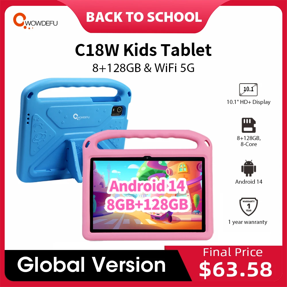 Детский планшет CWOWDEFU C18W