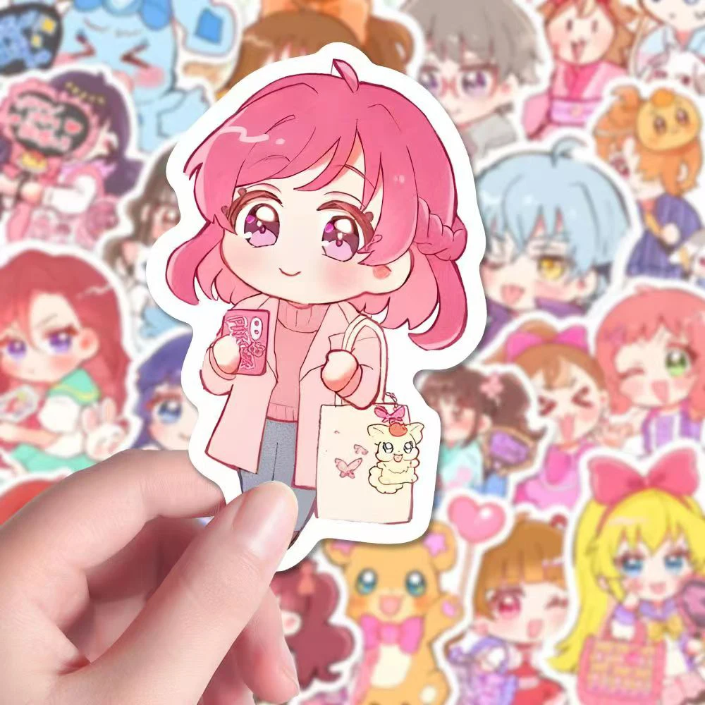 10/30/49pcs Kawaii Pretty Cure Anime Stickers Kawaii Girls Cartoon Sticker Scrapbooking Laptop Suitcase Decoration Decal Gift