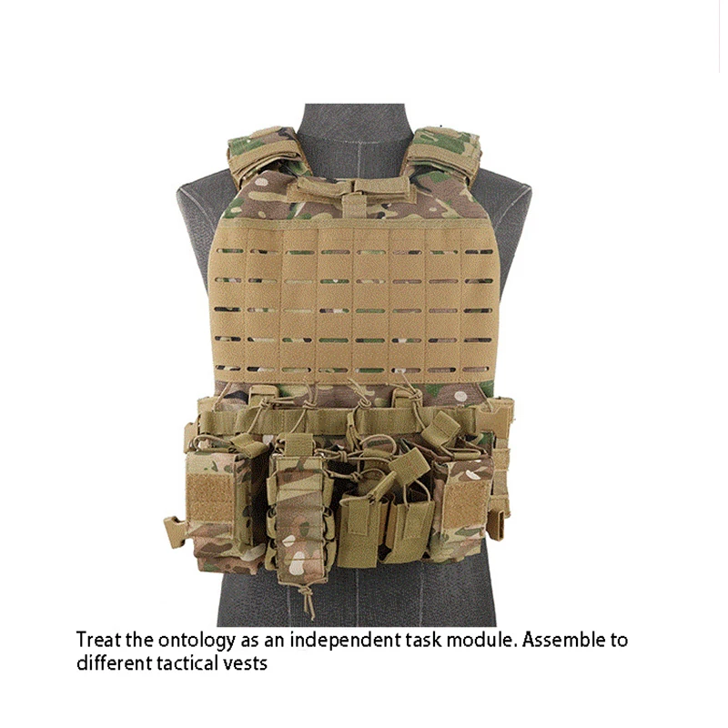 Tactical D3 vest AK unloading Molle chest equipment transport vehicle vest hunting sling shoulder cushion vest equipment