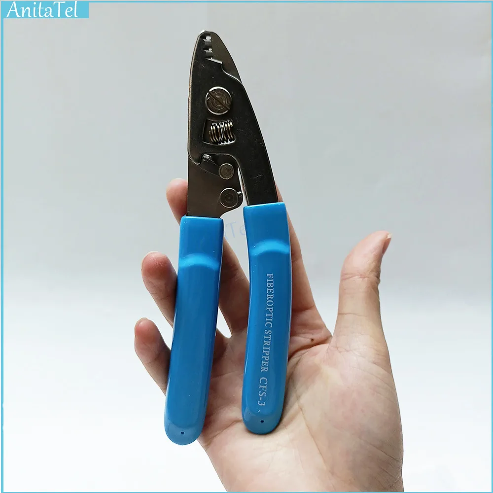 

Steel Material Three-Port Stripper/ Pliers/ Wire Strippers FTTH Tools Optical Fiber Stripping Pliers Stainless