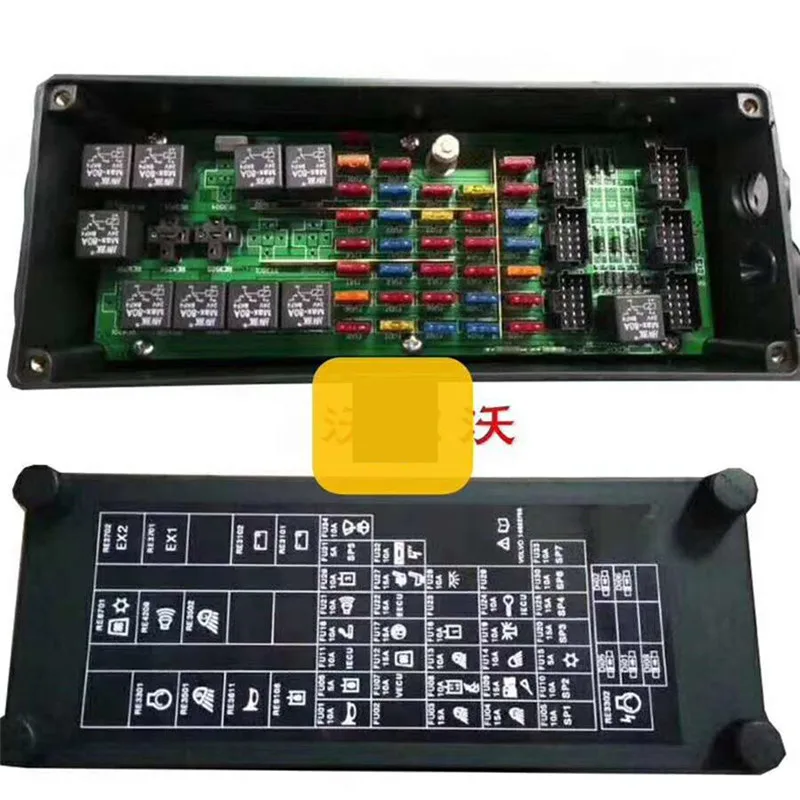 Fuse Box Assembly 14683137 High Quality Excavator Accessories Free Shipping For Volvo  Excavator  EC210/240/290/360