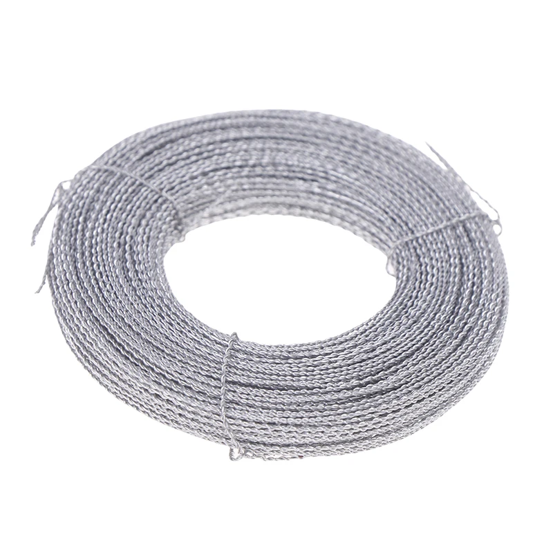 40M/Roll Electric Meter Lead Seal Buckle Set Widely Used Iron Thread Sealing Lead Sealing Wire Two Shares