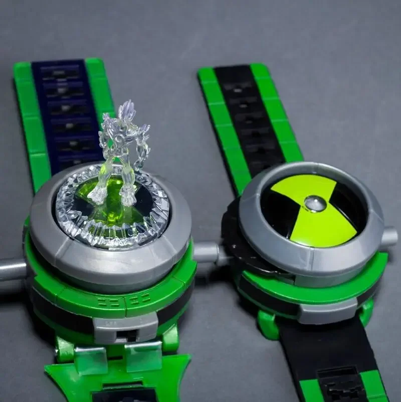 Ben10 Omnitrix Watch Japan Projector Watch Dai Genuine Watches Action Figure Toy Style Doll Model Toy Children Gifts