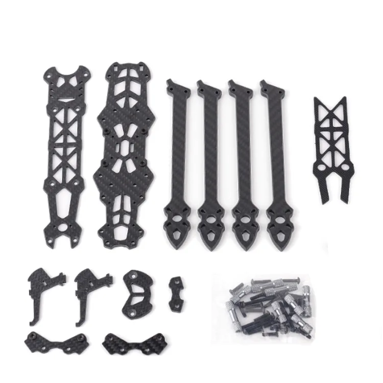 Mark4 7-inch Carbon Fiber Rack Four Axis Fpv Traversing Aircraft Aerial Drone Load Capacity