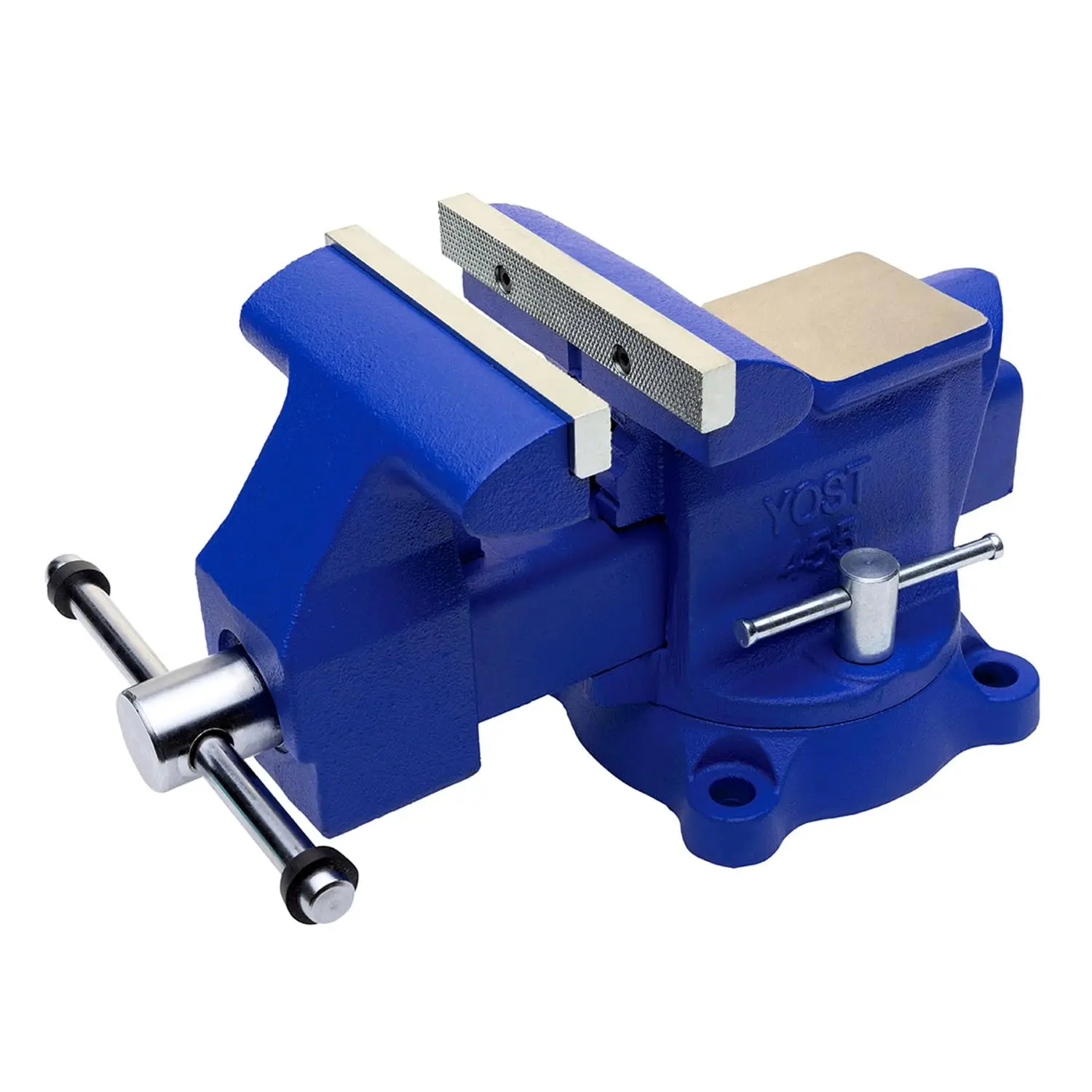 

Combination Vise | 6.5" Jaw Width Heavy Duty Utility Pipe and Bench Vise | Safety Handle with Swivel Base