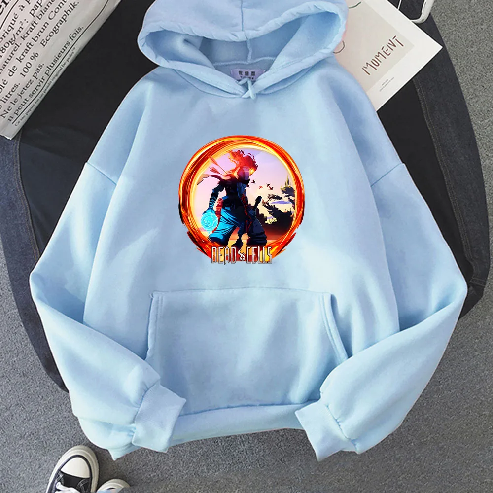 Dead Cells Graphic Hoodies Comic for Women/men Cartoon Sweatshirt Fleece Soft Clothing Sudaderas Con Capucha Aesthetic Pullovers