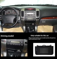 Wireless charger,Special on-board QI phone fast charging panel Car Accessories For Toyota Prado LC120 2002-2009