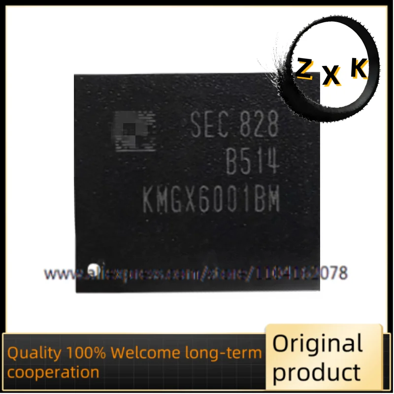 KMGX6001BM-B514 emcp 32+3 32G 221 ball IC font memory new original