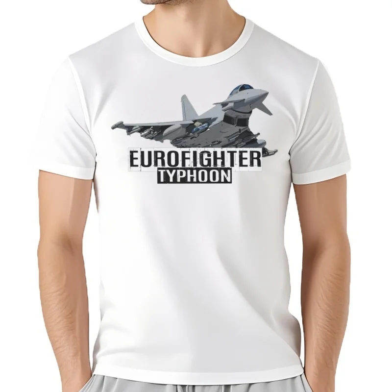 T-Shirt à Manches sulfet Courtes pour Avion de html, Style Militaire, Vophoon, Européen