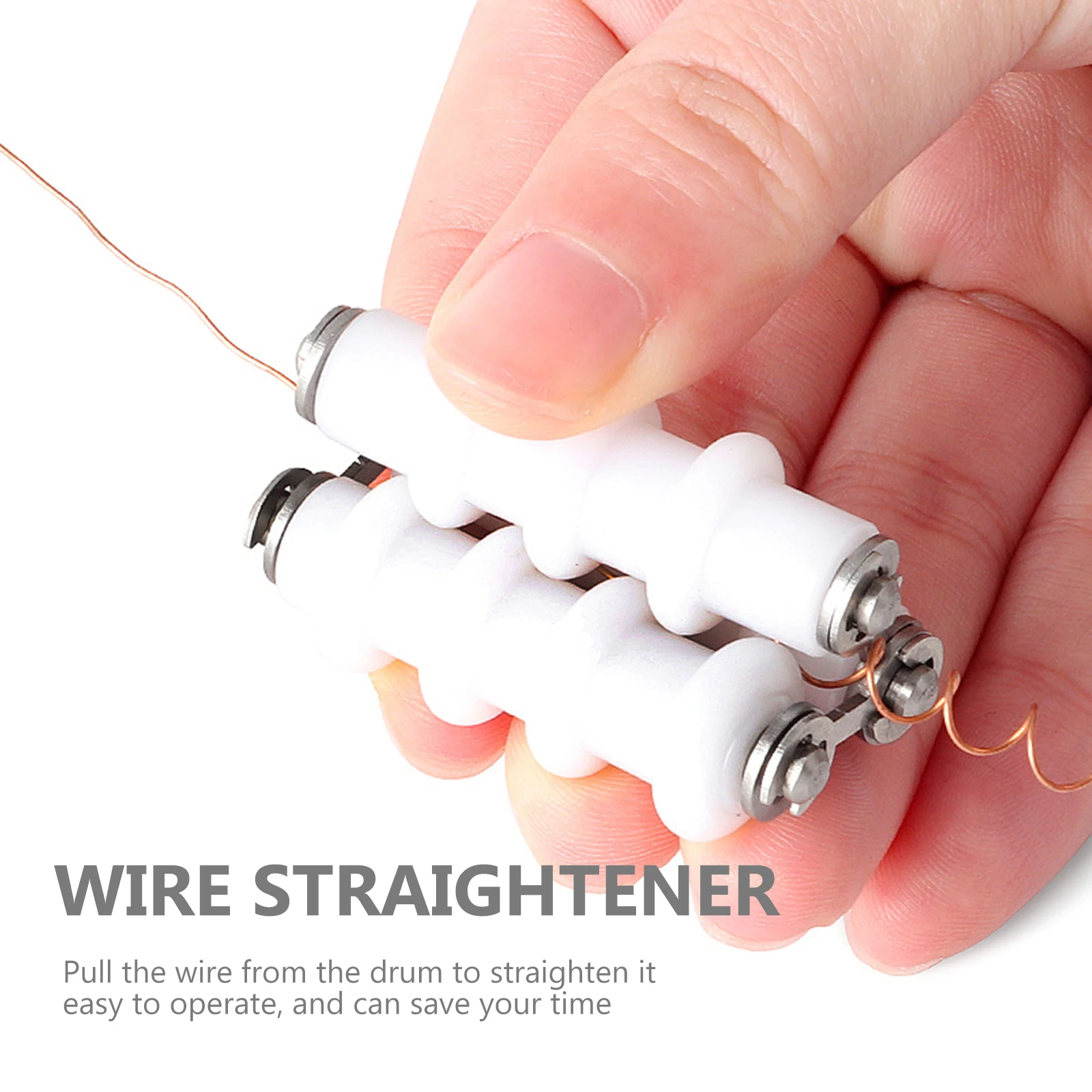 

Wire Straightener Jewelry Making Tools Aluminum Supplies Straightening Machine Mini Craft Tool Portable Lightweight