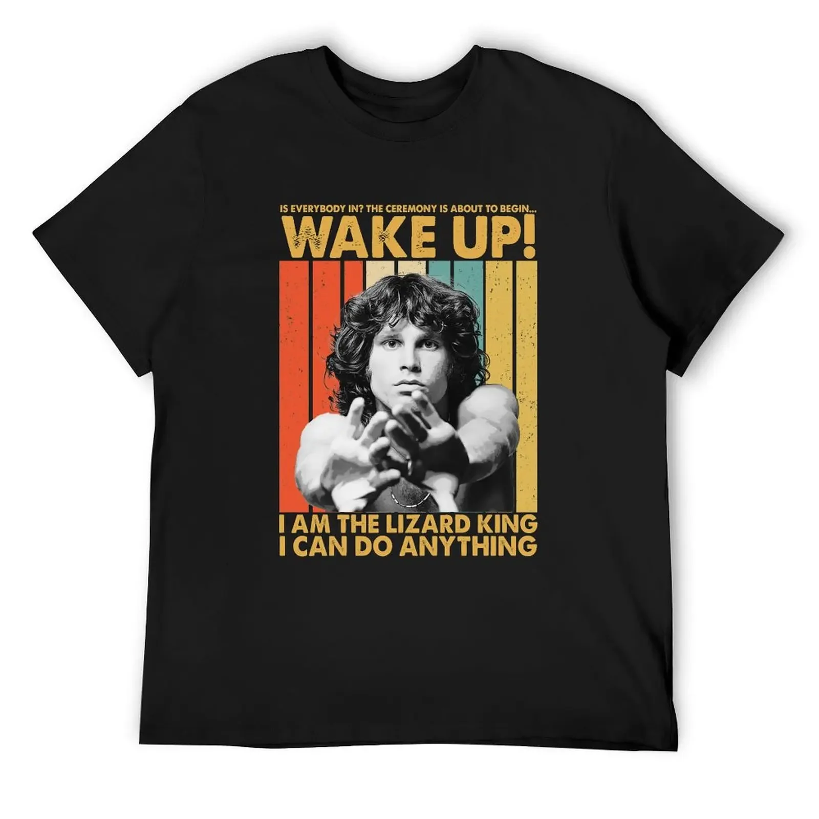 

Vintage Jim Art Morrison I Am The Lizard King I Can Do Anything T-Shirt baggy shirts Funny t-shirt outfits for men