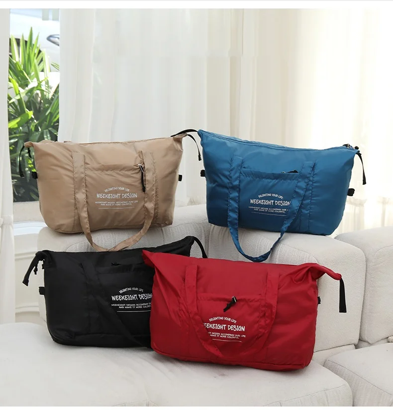 Large Capaci Handheld Travel Bag Durable Storage Pouch Lightweight Foldable Suitable for Short Trips Men's Business Trip Bag