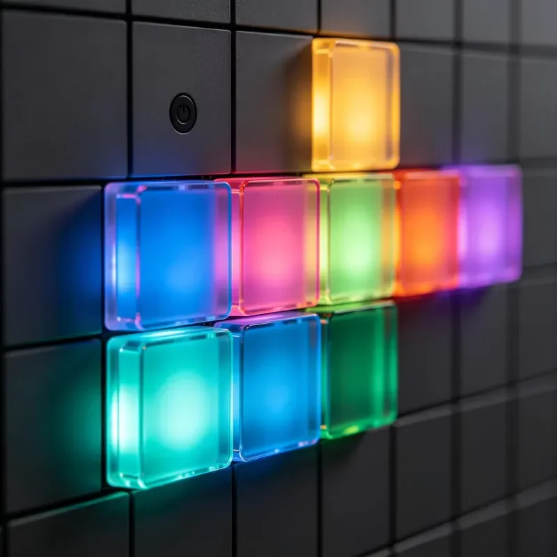 Commercial Interactive LED Pixel Reaction Wall Touch Light Challenge Game for Kids Indoor Playground Shopping Mall