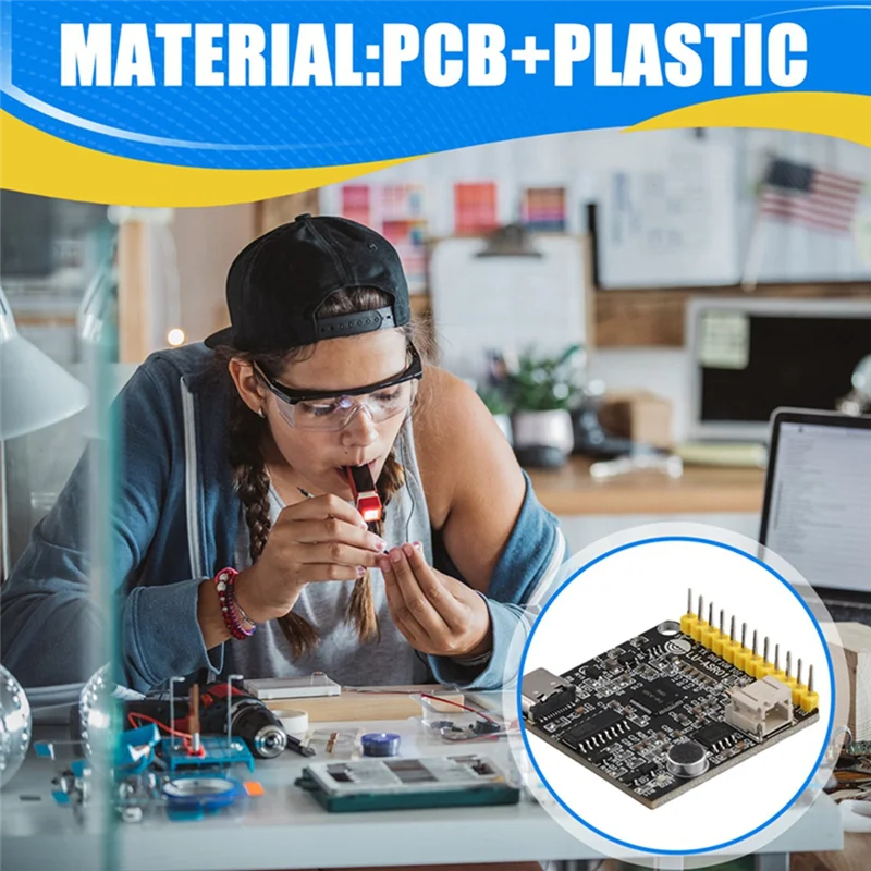 【Получшие предложения】Новый модуль интеллектуального распознавания речи LU-ASR01, автономное распознавание, индивидуальная фраза LD3320, горение в один клик Mo