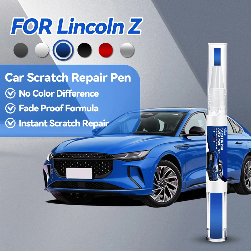 

Специализированные автомобильные аксессуары для Lincoln Z: Карандаш для ремонта краски, средство для удаления царапин, DIY, черный, коричневый, белый, синий