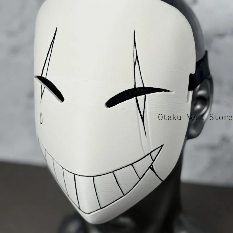 Anime The Freak Circus Harlequin Pierrot Ticket Taker Harlequin Jester Cosplay Props Role Play Accessory Mask Comic Con Gift view 4