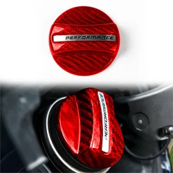 Carbon Fiber Fuel Tank Cap Cover Trim Decorative For BMW F02 F10 F15 F30 F32 F80 F82 G20 G26 G30 G08  X3 X4 M4 M5 E34 E36 E90 Z4