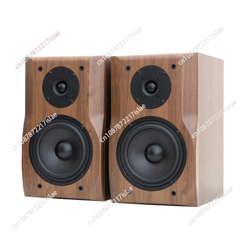 Full Band Speaker UK Retro 6.5-inch Sound Shelf Box 2.0 Pair Box Home Theater Front End