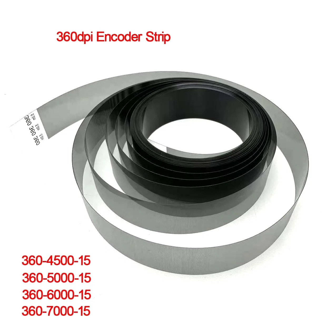 360dpi encoder raster strip  for Konica KM 512i printhead 360dpi raster strip film for H9740 Flora Wit color Taimes printer