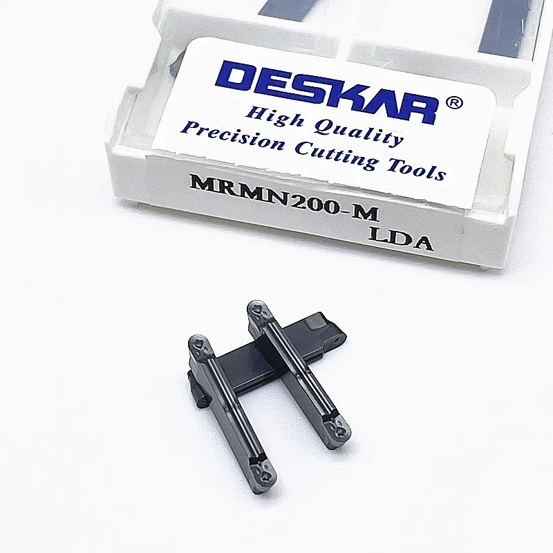 10pcs High quality DESKAR MRMN200-M LDA MRMN300-M LDA MRMN400-M LDA  carbide insert thread turning tool insert CNC lathe tool