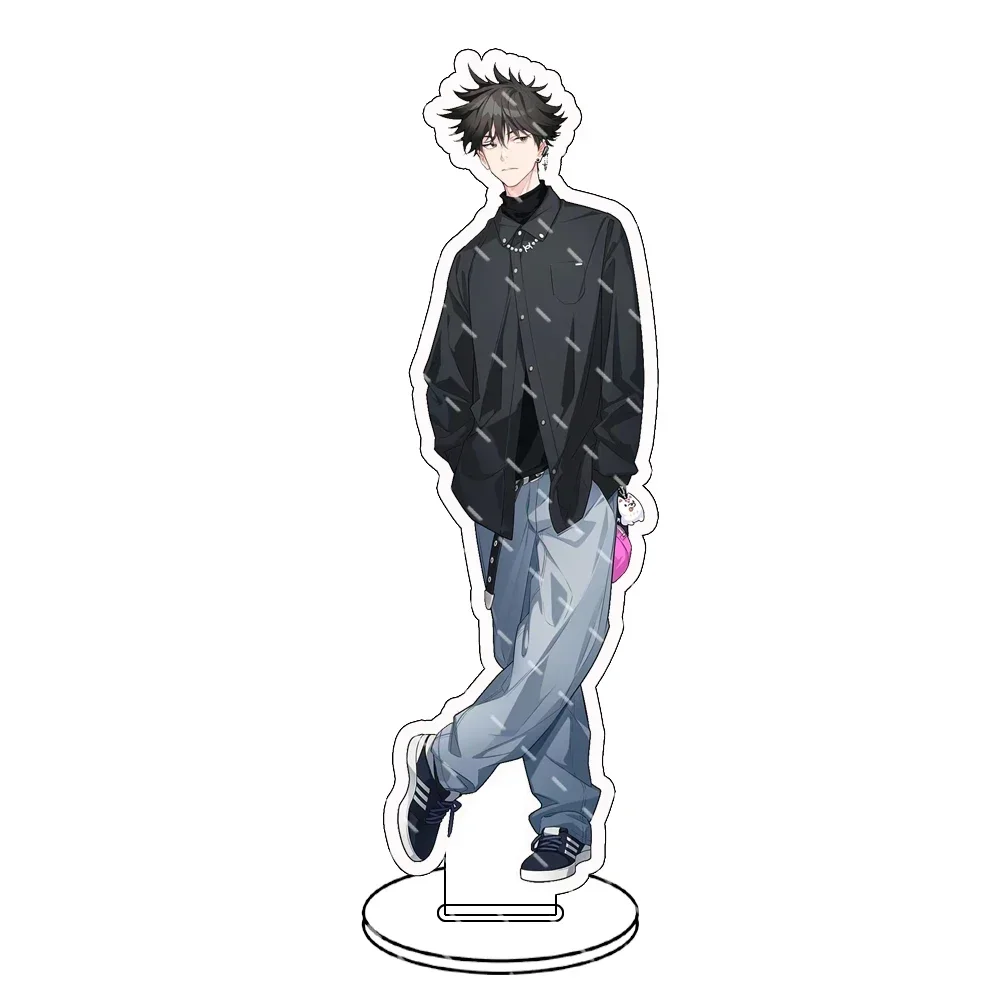 Keychain Anime Jujutsu Kaisen; Gojo Satoru Fushiguro Toji Getou Suguru Acrylic Figure Stand Model Cartoon Desk Decor Gift