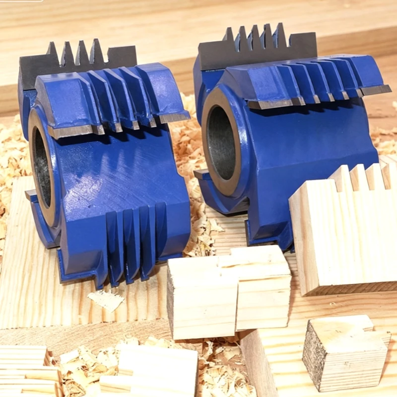 Finger Joint Shaper Cutter Woodworking Spindle Milling Cutter Solid Wood Splicing Comb Tenon Cutter