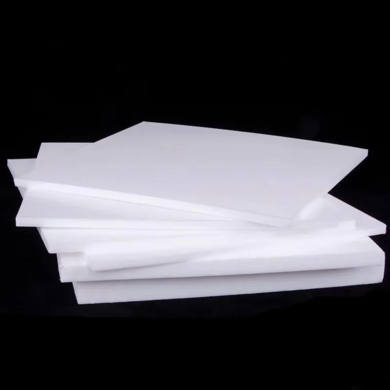 High-Quality PTFE Sheet Thickness 0.3/1/3/5/8/10mm PTFE Plate PTFE Board Block Polytef Plate Anti-Corrosion