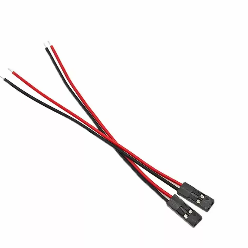 10Pcs 2.54mm Pitch 2 Pin Female Socket Jumper Wires 10/20/30CM Cables for Dupont Terminal Plugs PCB Arduino DIY Connector