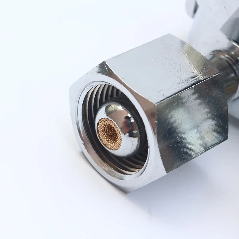 YQD-731L Nitrogen Flow Meter Regulator for Welding & Cutting, Argon/Helium Compatible Gas Pressure Reducer with Flowmeter