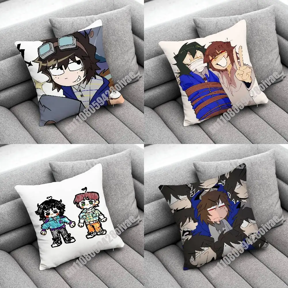 

Will Mike Onewheatmark B-Byler Throw Pillow Case For Decoration 30cm 45x45cm Square Car Pillowcase Case