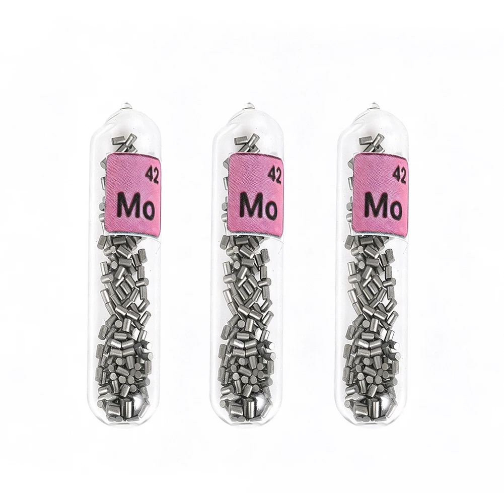 Molybdenum Mo Metal Granules Specimen Element Table Sample for Student Science Display Lab Decor