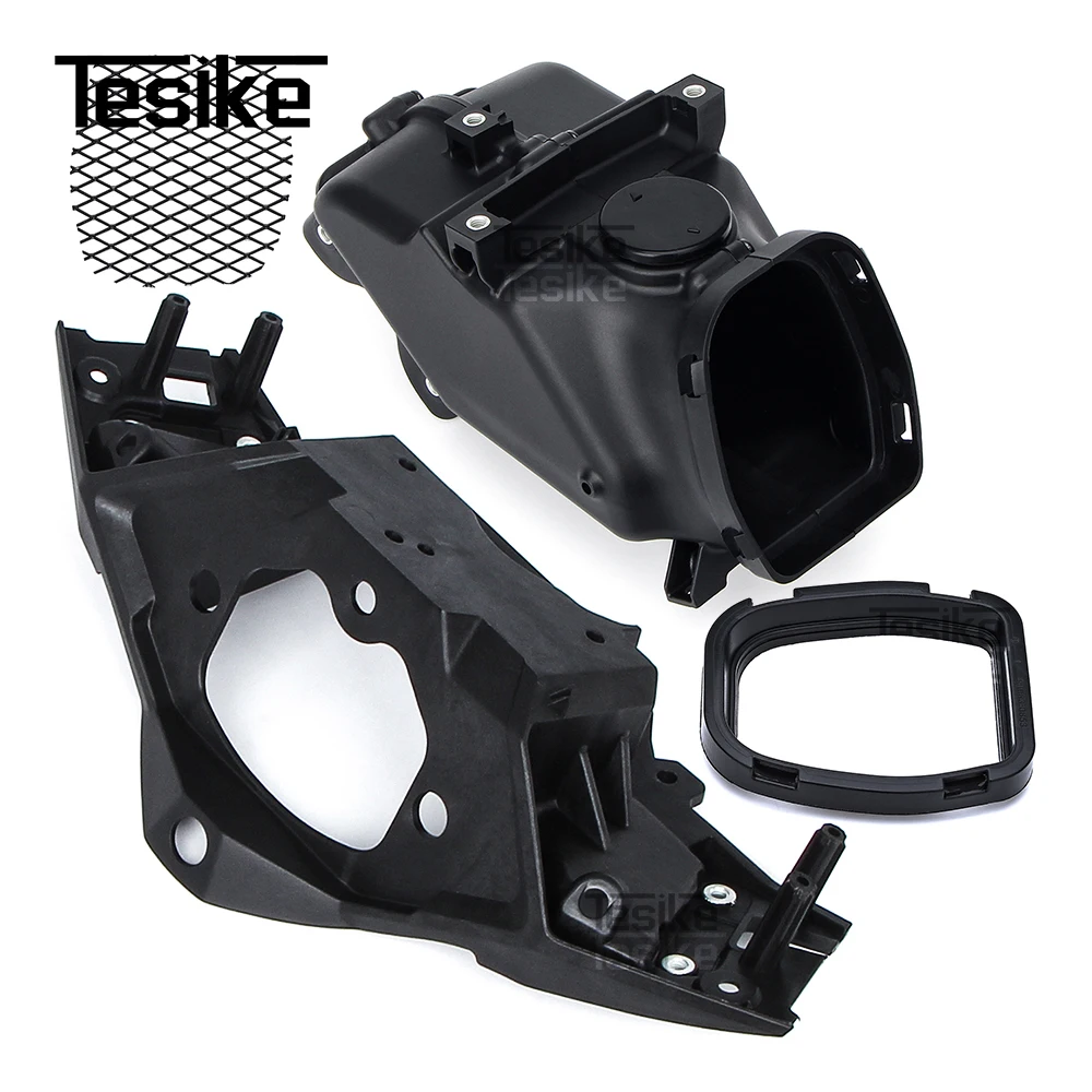 Motorcycle Headlight Bracket Front Fairing Bracket For Kawasaki ZX10R 2021-2023 ABS Plastic Air Duct Intake Pipe