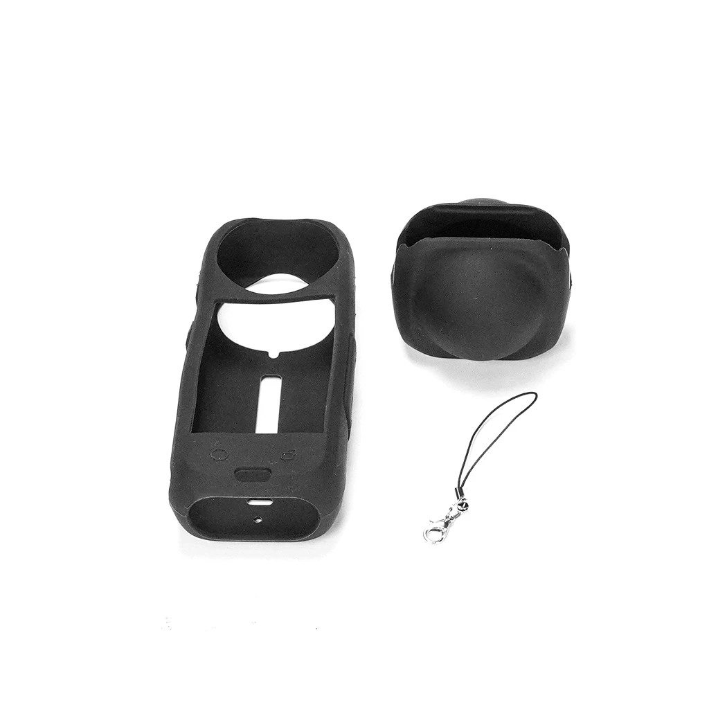 Leichtes Silikon-Schutzcover-Set für Insta360 X5 X4 Kameragehäuse, Objektivdeckel, Trageschlaufen, präzise Ausschnitte für vollen Zugriff – Detail 21