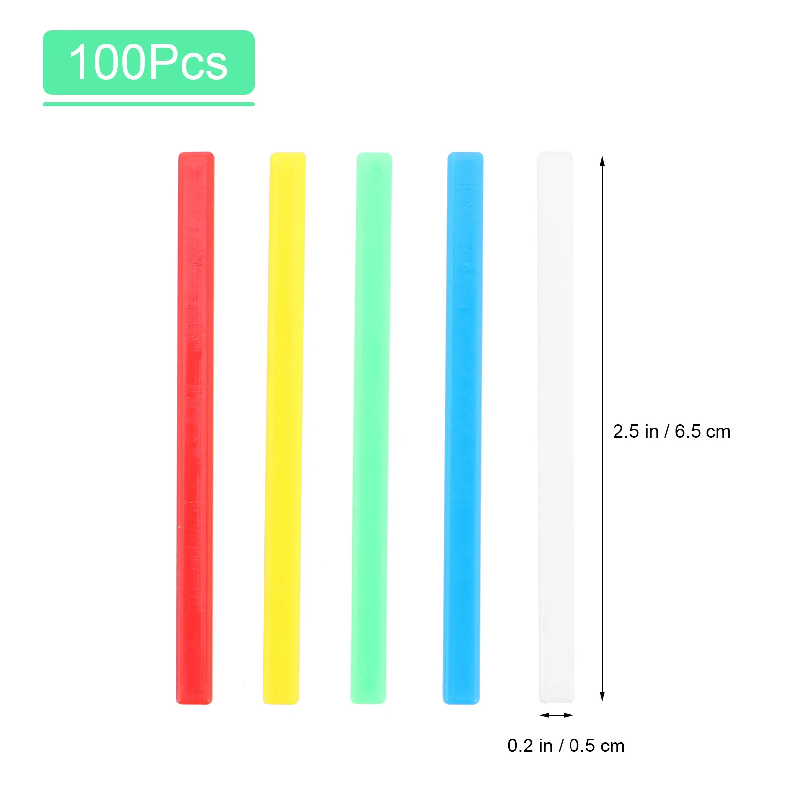 2 sacchetti bastoncini di conteggio in plastica colorata ausili per l'apprendimento dell'illuminazione matematica per bambini aste aritmetiche giocattolo educativo