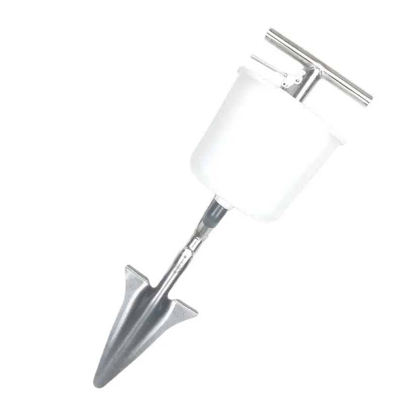 Fertilization small white bucket manual fertilization artificial topdressing corn topdressing device
