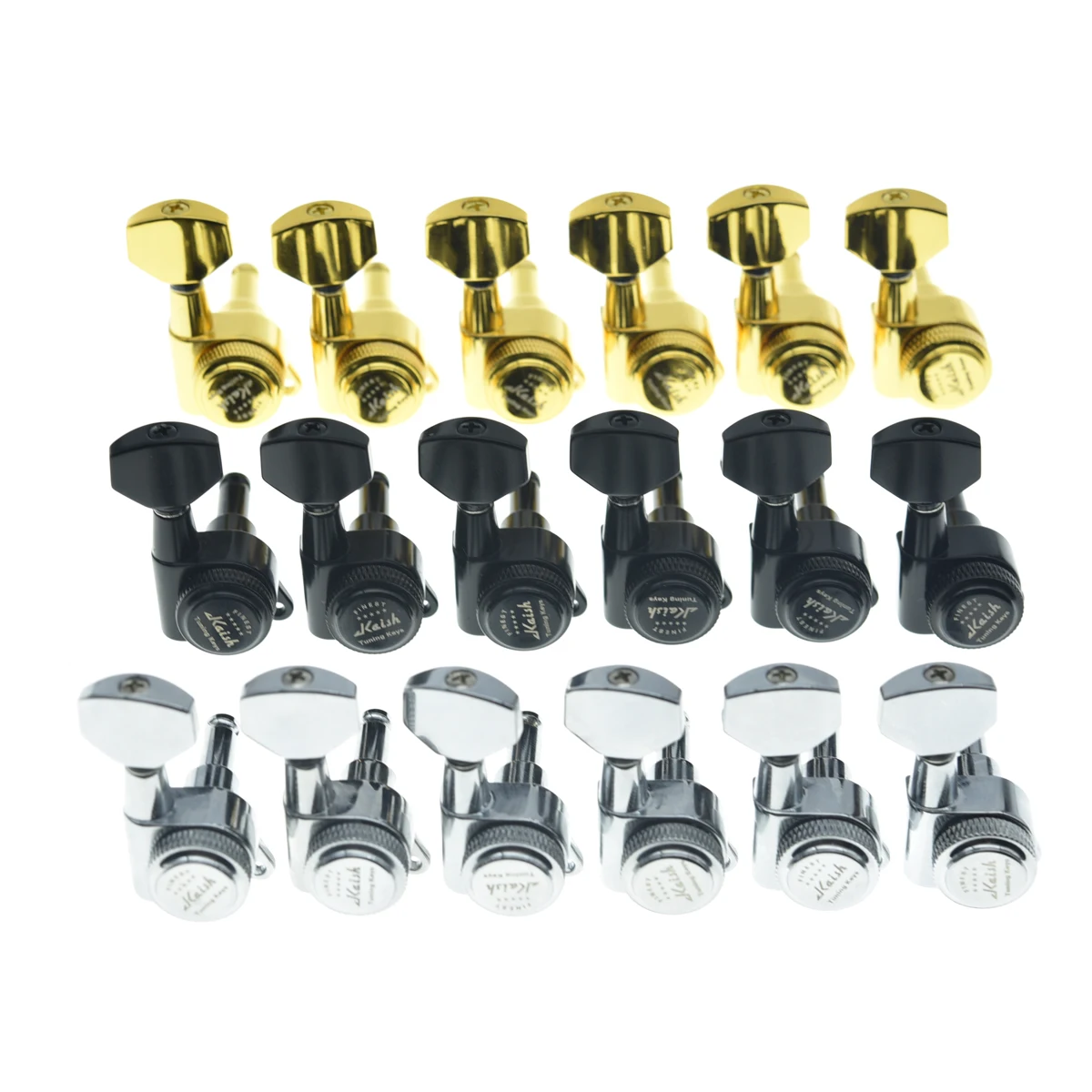 Guitar Locking Tuners 18:1 Guitar Tuning Keys Pegs Locking Tuning Machines Heads for Strat/Tele/LP/SG Electric/Acoustic Guitars