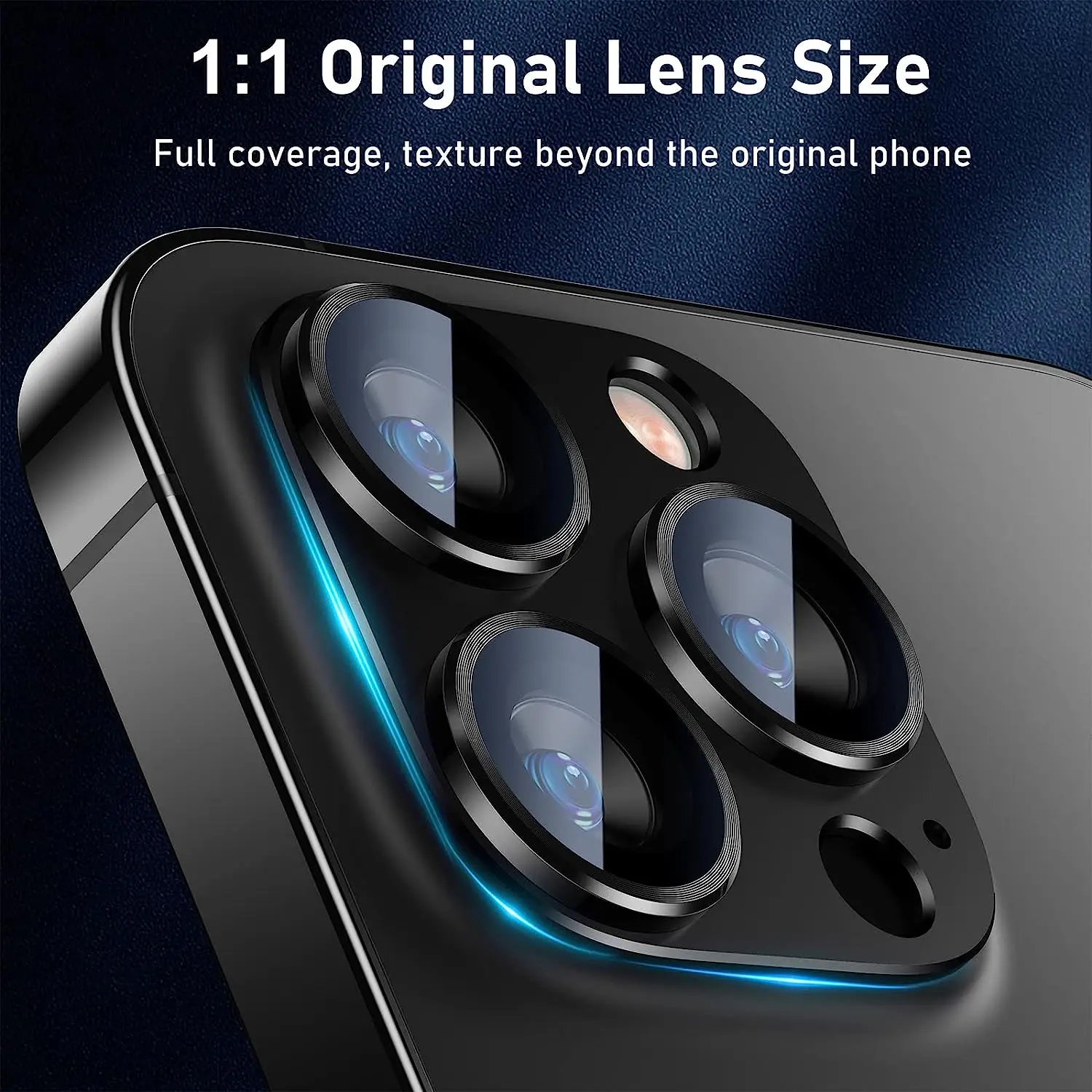 Camera Lens Protector Metal Ring Tempered Glass Cover For iPhone 14 Plus 13 Pro Max 12 11 iPhone14 14Pro Protection Accessories