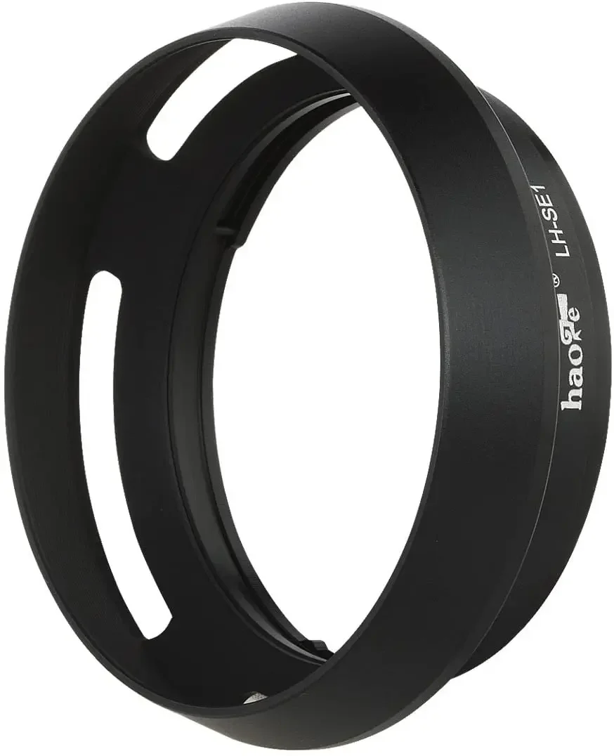 

CNC Metal Lens Hood for Sony RX1 RX1R RX1R II Camera,E 20mm f2.8, 28mm f2,30mm f3.5,35mm f1.8,50mm f1.8 Lens Replaces Sony LHP-1