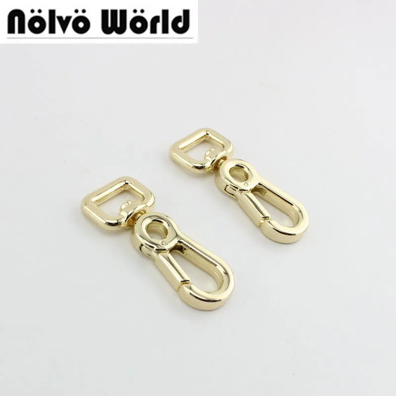 

50-100pcs 4colors 13mm high quality trigger snap hook clasp clip swivel dog leash hook bags handbags adjusted strap hooks 50pcs