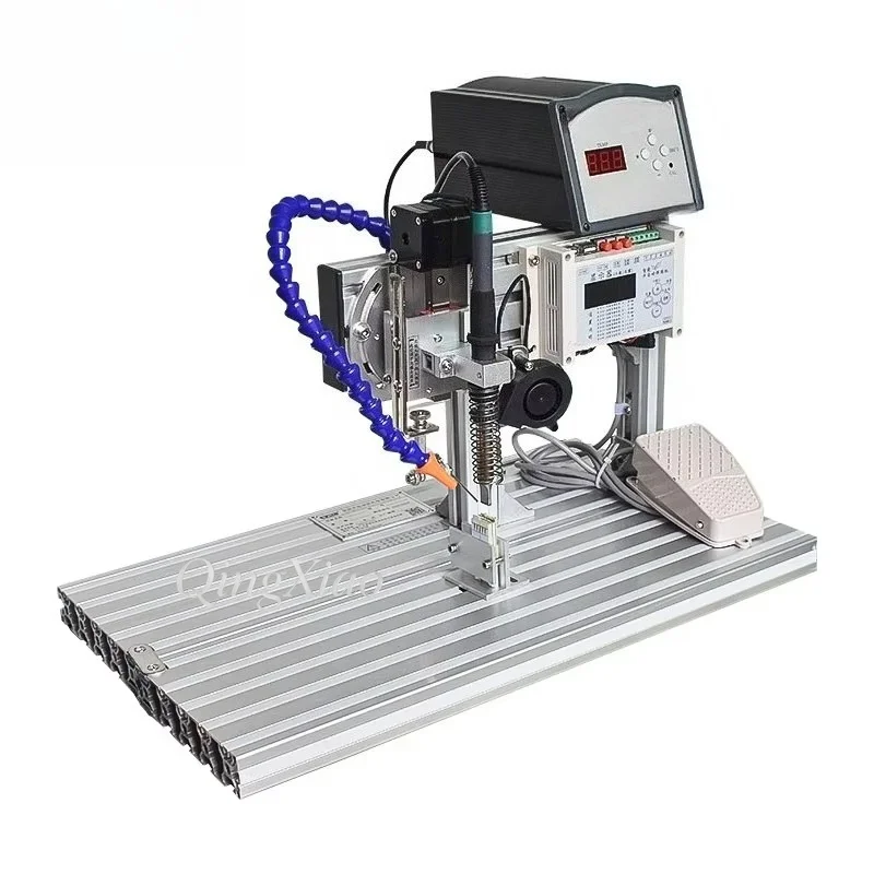 Usefully Soldering Machine Semi Automatic Wires Electronic Cable Manufacturing Equipment For Easy Operation Adjustable Parameter