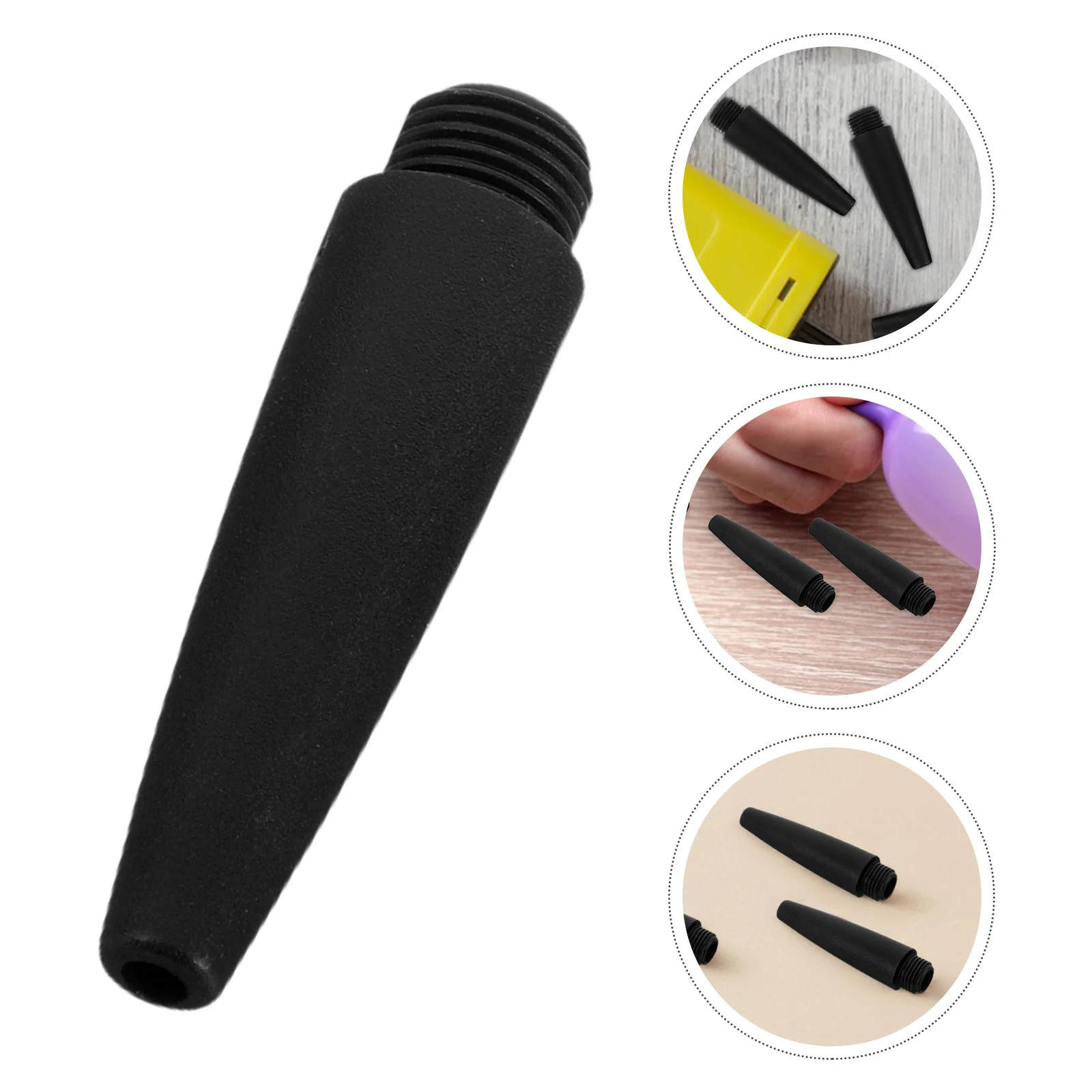 100pcs Manual Air Pump Adapter For Inflatables Replacement Nozzles For Sports Balls Balloons Bicycles Leakproof Dual-Use