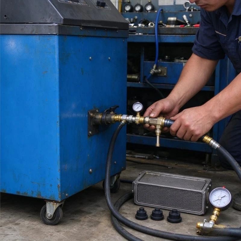 Customized DPF Cleaning Cleaner Machine Car Catalytic Converter Recycling Machine Diesel Engine Exhaus Cleaner